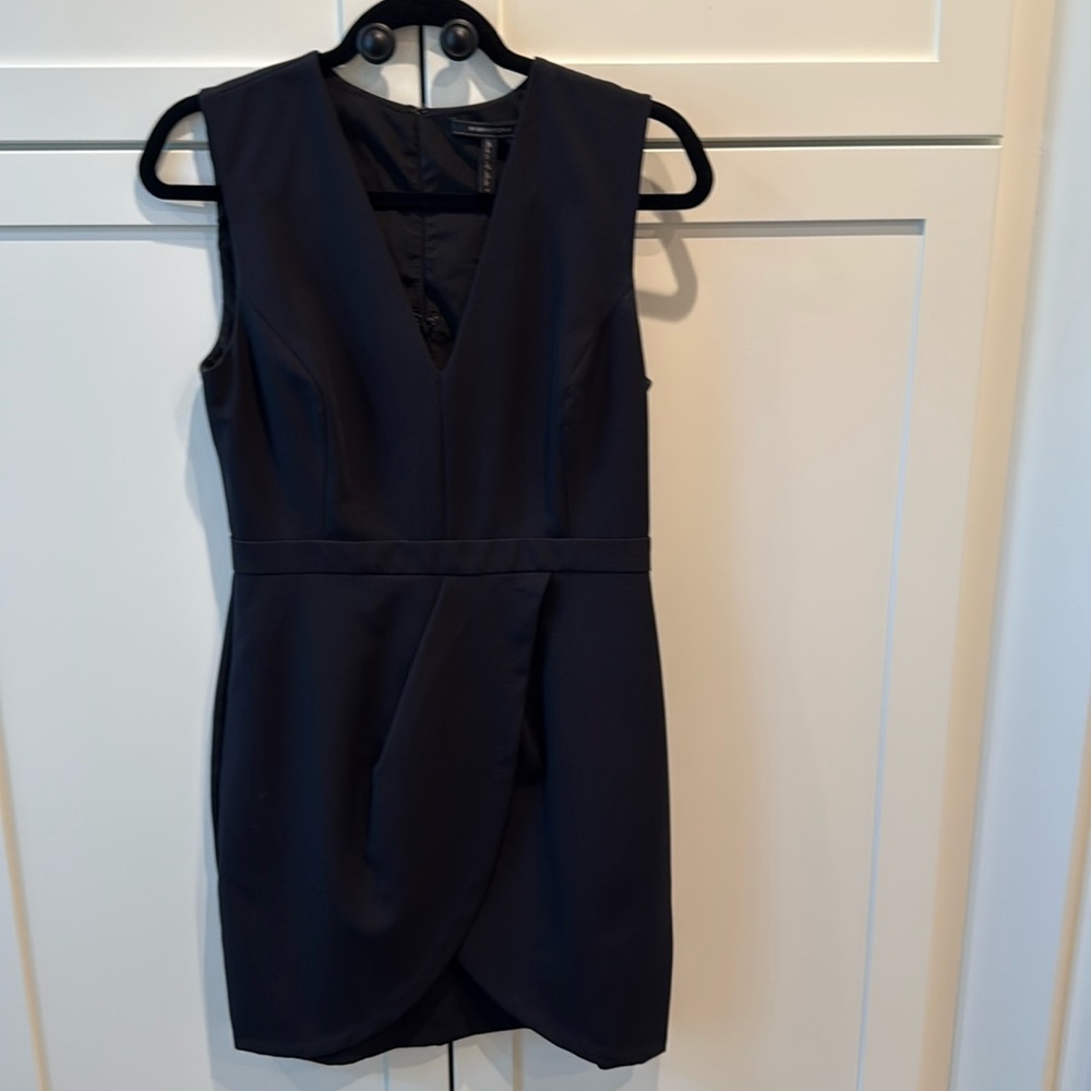 Black cocktail dress